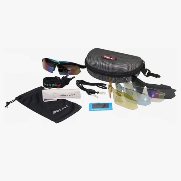 Rockbros Polarized Sports Sunglasses UV Protection Cycling Glasses Outdoor - Picture 4 of 9